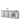 Beverage counter, 2 bowls right, 2 doors / 2 drawers, with cover, ready to plug in 2500 × 700 × 980 mm