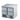 BR 795 - Refrigerated counter GN 1/1, 4 drawers, with worktop, upstand at rear 950 × 700 × 850 mm