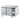 Bakery refrigerated counter EN4060, 2 doors, without worktop, (H 800mm), central cooling 1296 × 775 × 800 mm