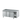 Refrigerated counter GN 1/1, 3 doors, with worktop, edged on all sides, ready to plug in 1725 × 700 × 850 mm, energy consumption 3