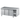 Tiefkühltisch GN 1/1, 3 Türen, mit Tischplatte, allseits ab, Steckerfertig 1725 × 700 × 850 mm (CTKEK7311602)