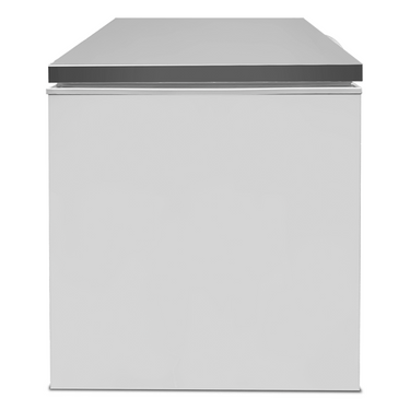 Tiefkühltruhe 358L Weiß/Edelstahl -18°C bis -25°C Statische Kühlung