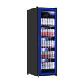 Buzdolabı 1 camlı kapı – 395L – mavi LED ışık