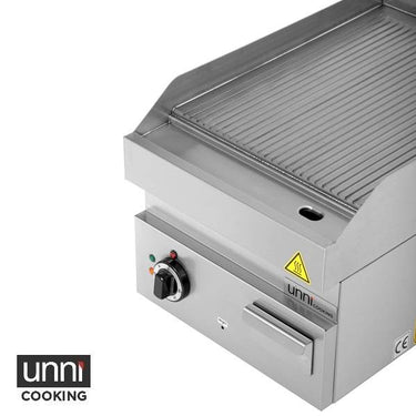 Elektro-Grillplatte – gerillt – E65GP10B-G