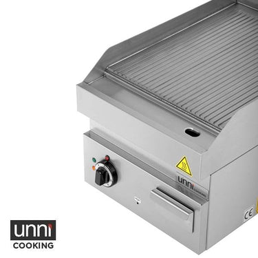 Elektro-Grillplatte – gerillt – E65GP10B-G