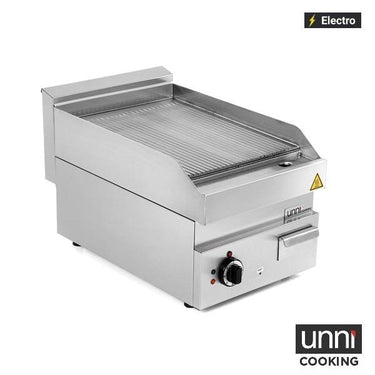 Elektro-Grillplatte – gerillt – E65GP10B-G