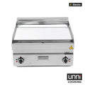 Elektro-Grillplatte – Chrom – E65GP20B-C