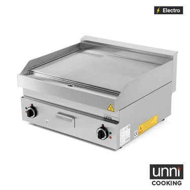 Elektro-Grillplatte – 1/3 gerillt