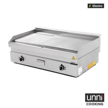 Elektro-Grillplatte – gerillt 1/3 – E65GP30B-G