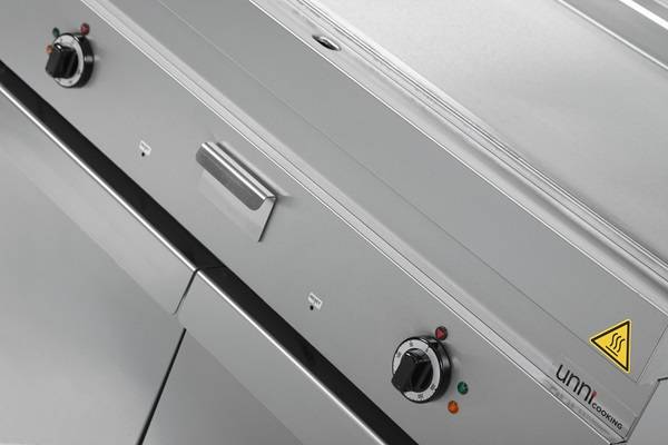 Elektro-Grillplatte – Gerillt 1/3 – E65GP30B-G