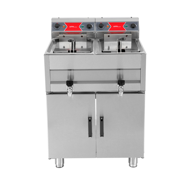 Fritteuse | Elektro | 2x10L | 50°C/190°C | 2x9kW (400V)