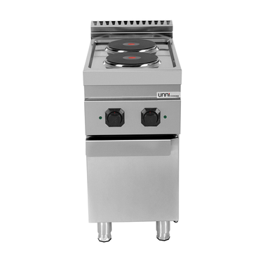 Elektroherd mit Türen 2 Kochplatten – E70C10-K
