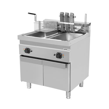 Elektrofritteuse 2x10L – 2×9kW (Hoch Leistung) – E70DF16-K