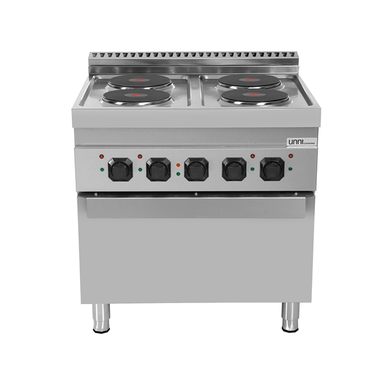 Elektroherd 4 Kochplatten mit Elektro Backofen – E70FEO20