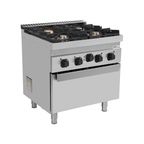 Gasherd mit Elektro-Backofen – 4 Brenner – E70FG020