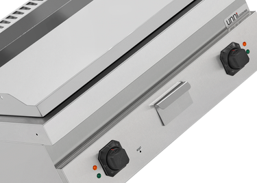 Elektro-Grillplatte – verchromt – E70GP20B+C
