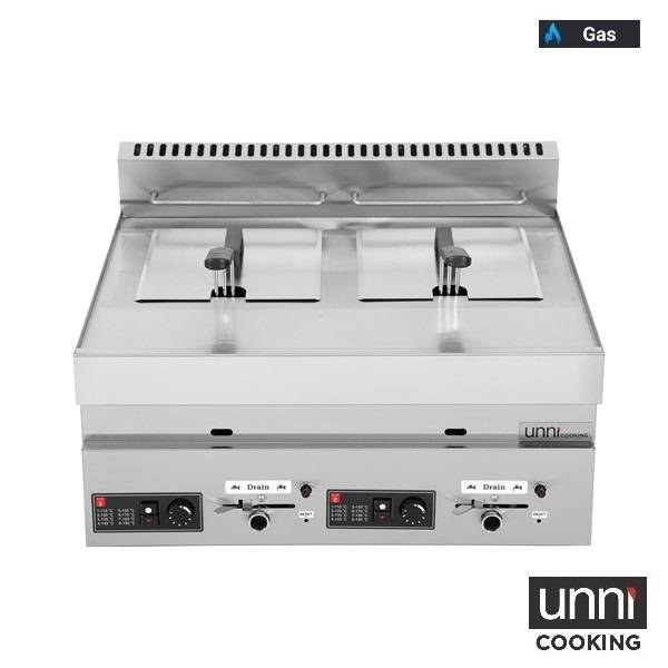 Gazlı fritöz 2x8L