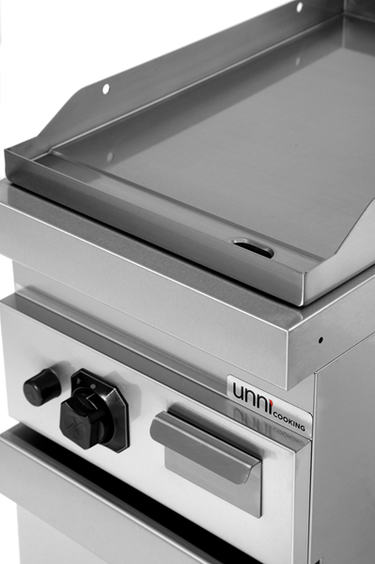 Arbeitstischs Kategorie 1 | Grillplatte Platte Gas – glatt – G70GP10+S-K