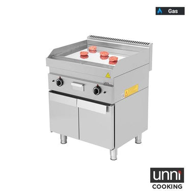 Gas-Grillplatte – verchromt