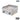 Gas-Grillplatte – 1/3 gerillt - 2/3 glatt