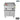 Gas-Grillplatte – 1/3 gerillt - 2/3 glatt