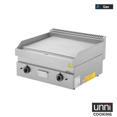 Gas-Grillplatte – glatt