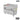 Gas-Grillplatte – 1/3 gerillt – 2/3 glatt