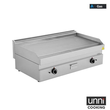 Gas-Grillplatte – glatt