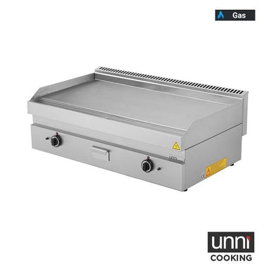 Gas-Grillplatte – glatt