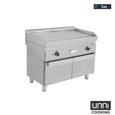 Gas-Grillplatte – glatt