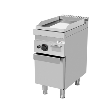 Arbeitstischs Kategorie 1 | Grillplatte Platte Gas – glatt/verchromt – G70GP10+C-K