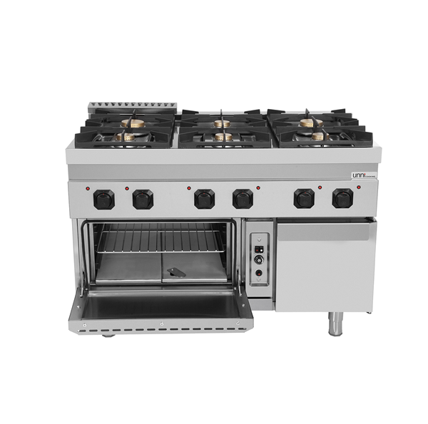 Gaz fırınlı gaz ocağı – 6 brülörlü - G70FGO30-K