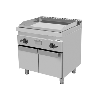 Arbeitstischs Kategorie 1 | Grillplatte Platte Gas – verchromt – G70GP20+C-K