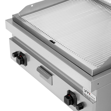 Griddle plate Gas– Grooved – G70GP20B+G