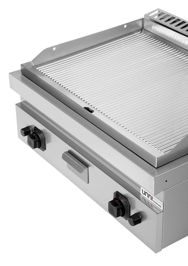 Grillplatte Platte Gas – gerillt – G70GP20B+G