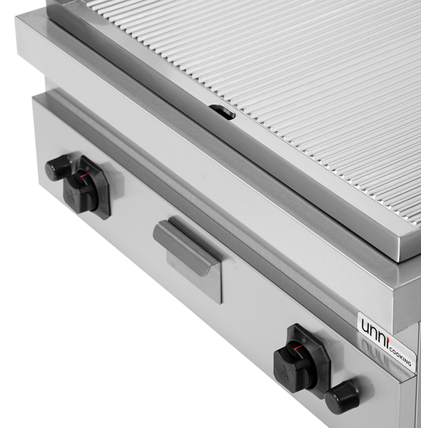 Bratplatte Gas– Gerillt – G70GP20B+G