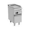 Grillplatte Platte Gas – gerillt/verchromt – G70GP10+GC-K
