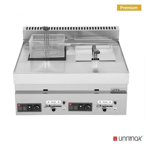 Gazlı fritöz 2x8L
