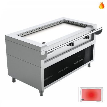 Teppanyaki Grillplatte Gas 18.4 kW GAS