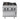 Gasherd mit Gas Backofen – 4 Brenner - G70FG020