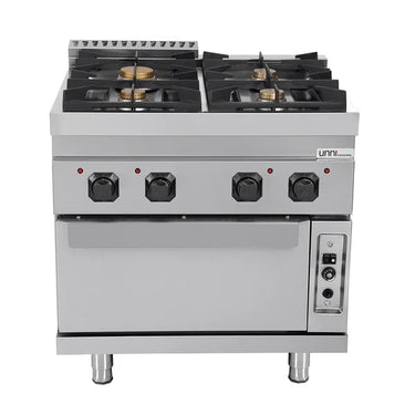 Gasherd mit Gas Backofen – 4 Brenner - G70FG020