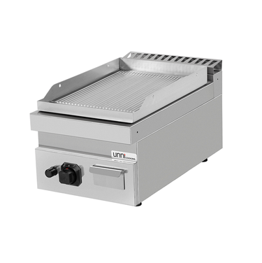 Grillplatte Platte Gas – gerillt – G70GP10B+G