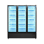 Glastürkühlschrank mit 3 Türen 1160L – Professioneller Glastürkühlschrank