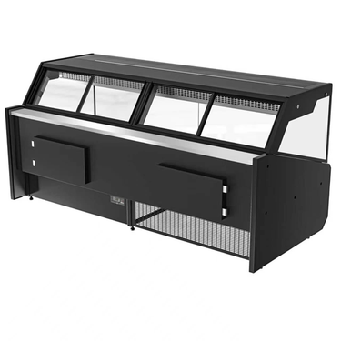 Professionelle statische Fleischkühltheke – 258x115xH122
