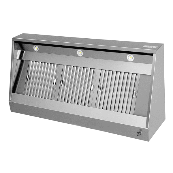 Wall hood 1600x950xH520mm, wall-mounted, plug and play (EXP-1609552-H)