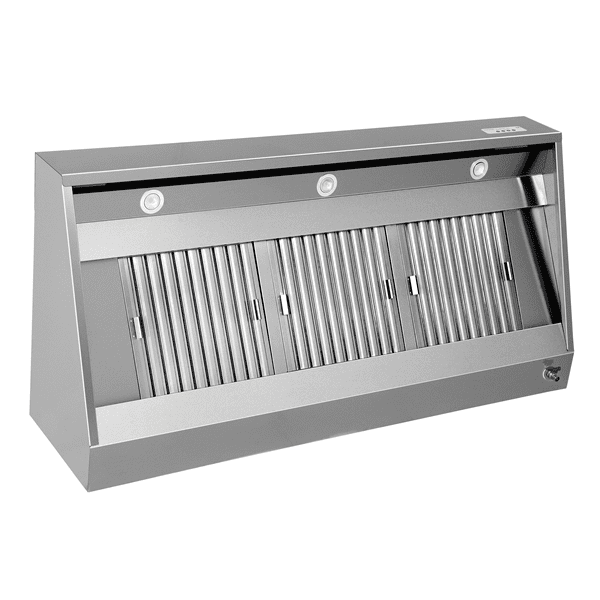Wall hood 1600x950xH520mm, wall-mounted, plug and play (EXP-1609552-H)