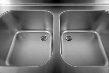 Spülmaschine Spültisch 200x70xH85 2 Becken rechts