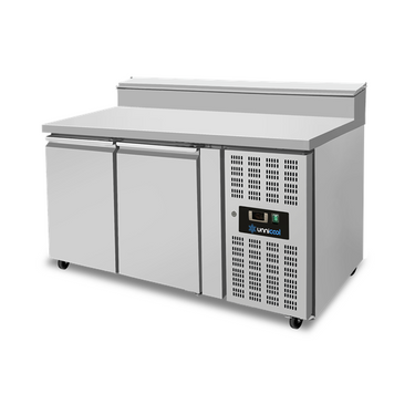 Saladet 2 kapılı (1/1 GN) üst grup 6× 1/3 GN +2°C ile +8°C arası fanlı soğutma kapaklı