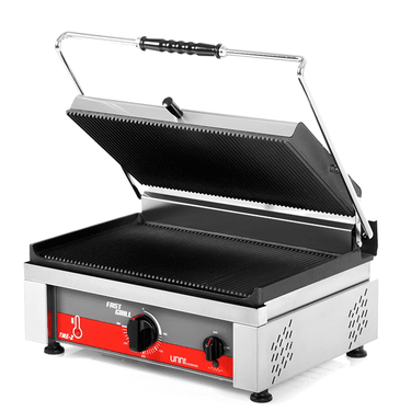 Contact/Panini Grill Ribbed Surface 460x300 mm (Cast Iron) 50°C/300°C