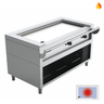 Teppanyaki Grillplatte | Gas | 8.5 kW | Gas